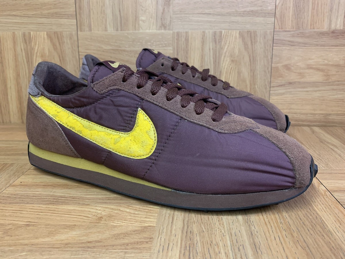 Vintage🔥 Nike Air Waffle Trainer Trojans Burgundy Gold Sz