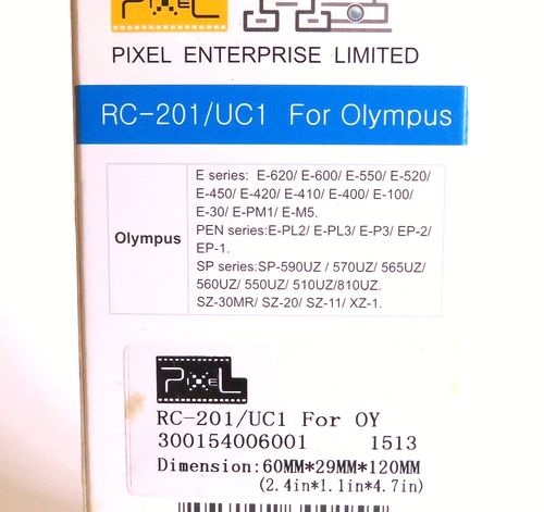 Pixel RC-201/UC1 per Olympus - Foto 2 di 2