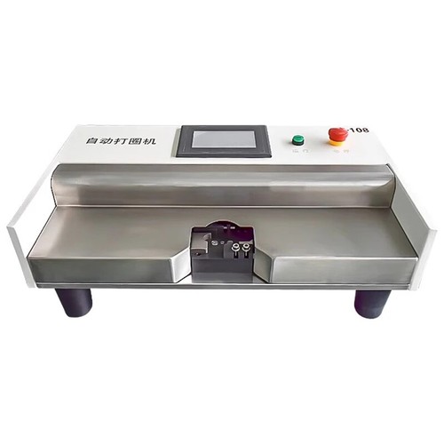 Automatische Drahtschleifenmaschine Stahldraht Vollautomatische Schleifenfalzmaschine - Bild 1 von 7