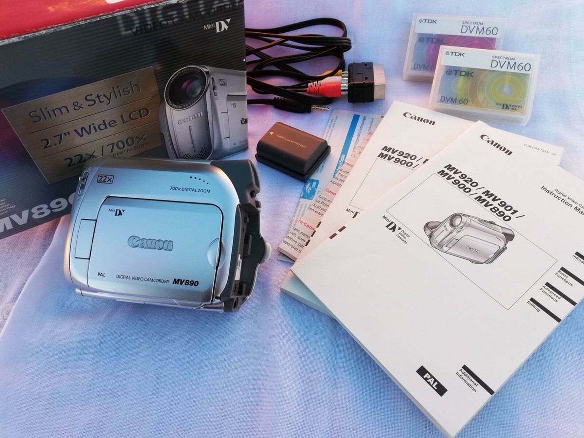 【激レア】Canon　DM-XV2　MiniDV対応　豪華セット 激レア】Canon DM-XV2 MiniDV対応 豪華セット 激レア】Canon DM-XV2