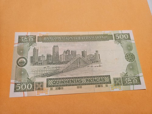 macau banknote gem UNC set nice embossings - Picture 2 of 2