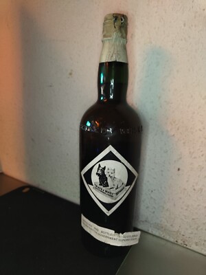 Black and white whisky alte abfüllung echte Rarität aus den 1960 Jahren