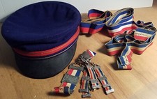 Landsmannschaft Saxonia Stuttgart - Mütze Bänder Zipfelbund ca. 1960er Jahre