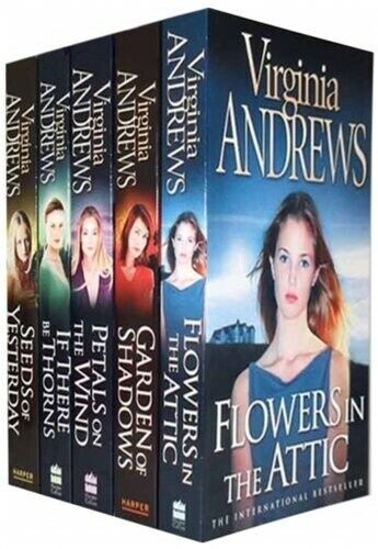 Virginia Andrews Collection 5 Books Set Petals on the wind, If There be Thorns