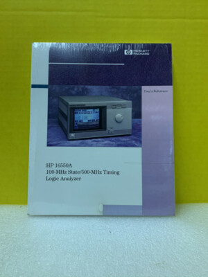 HP 16550-97005 16550A Logic Analyzer User's Reference Manual