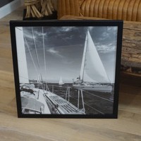 Wandbild Maritim Deko Meeres Segelyacht Kunst Foto Segelboot Fotografie Hampton
