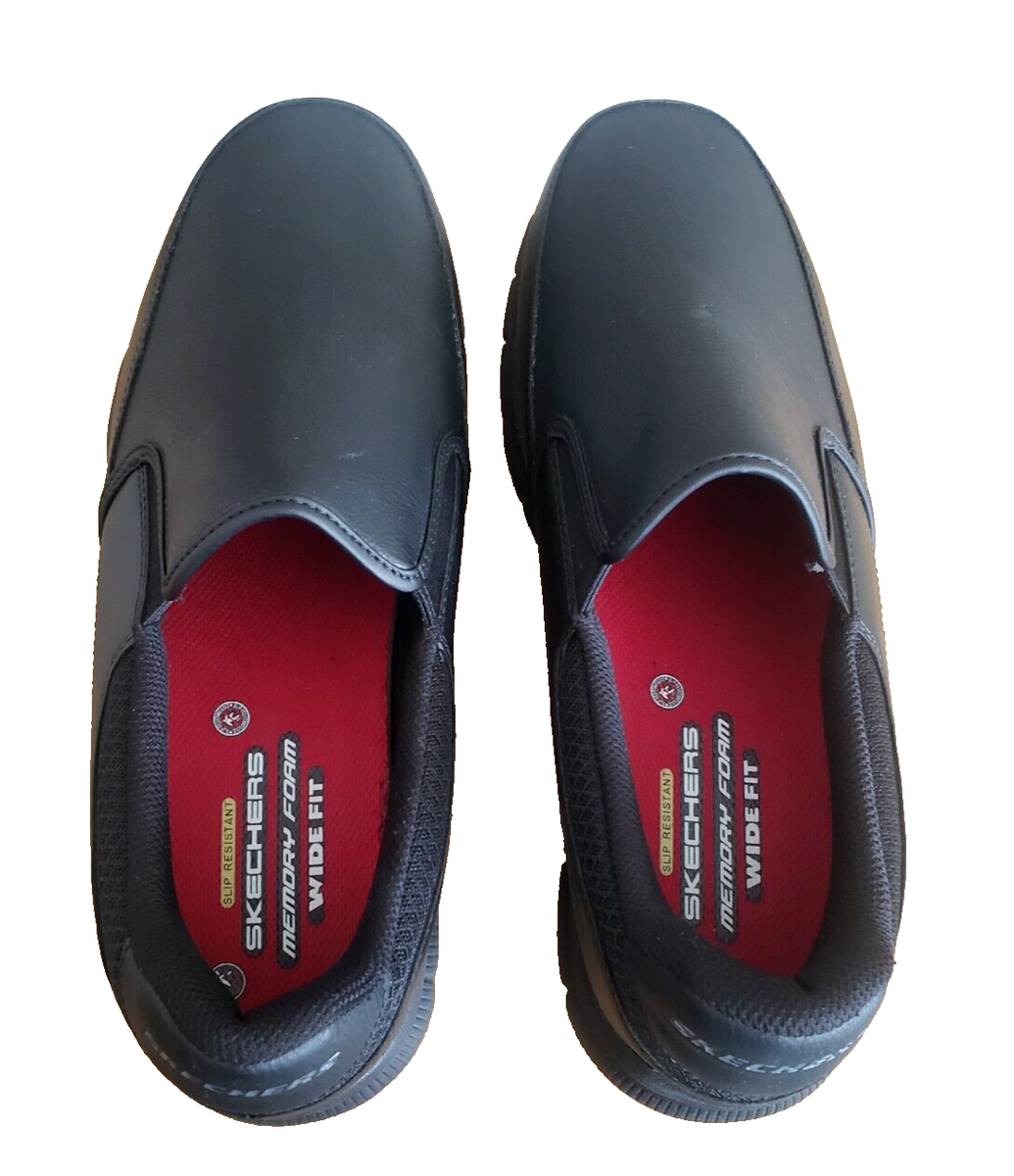 Men's Skechers, Nampa - Groton SR Work Shoe 77157-BLK Black