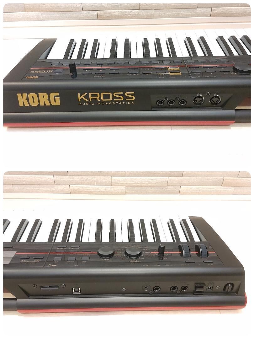 Kross 2 61Key Workstation Keyboard Synthesizer Matte Black KROSS2