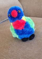 Aurora World Loriini Parrot Bird Plush 6.5"