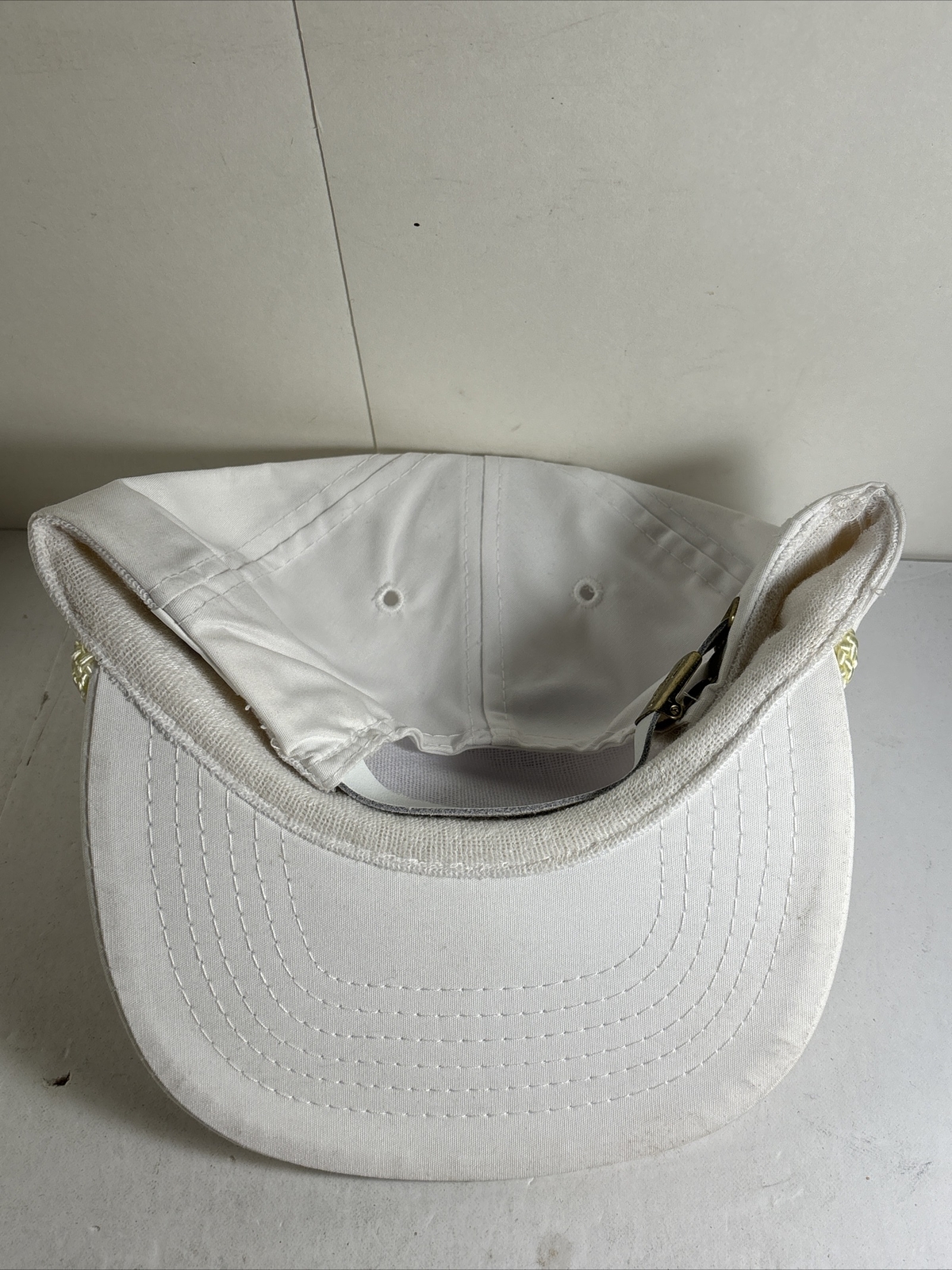 SHERWIN-WILLIAMS ADJUSTABLE STRAPBACK HAT/CAP WHI… - image 3