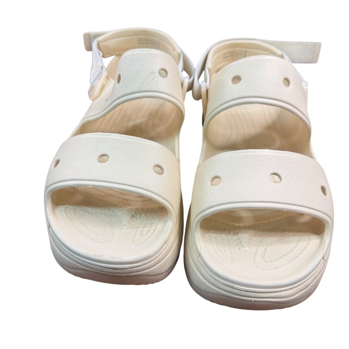 SCHOLL ● Cork Croc Sandals - Beige Crocs Classic Unisex Mega Crush Sandals Beige Adjustable