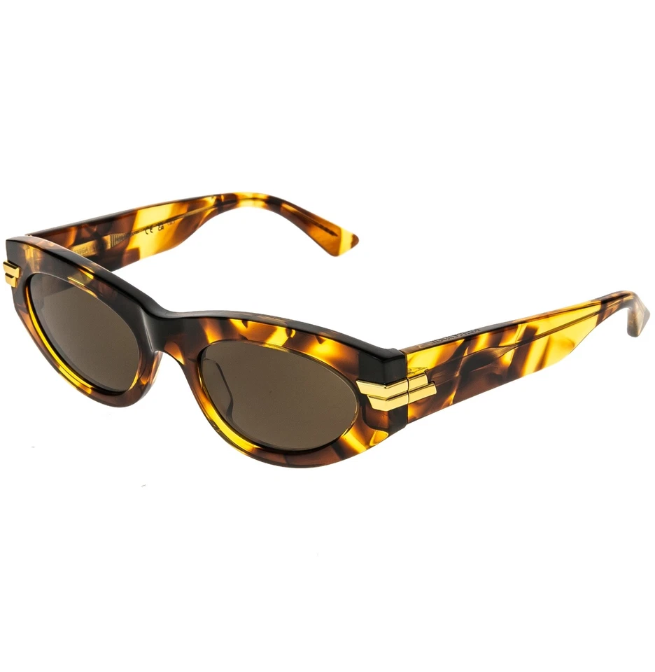 Gafas de sol BOTTEGA VENETA 1189 MITRE BV1189S marrón habana unisex audaces ovaladas 005 Foto 3 de 4