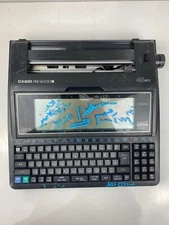 Vintag Casio HW-6000 Dot Matrix Printer wordprocessor