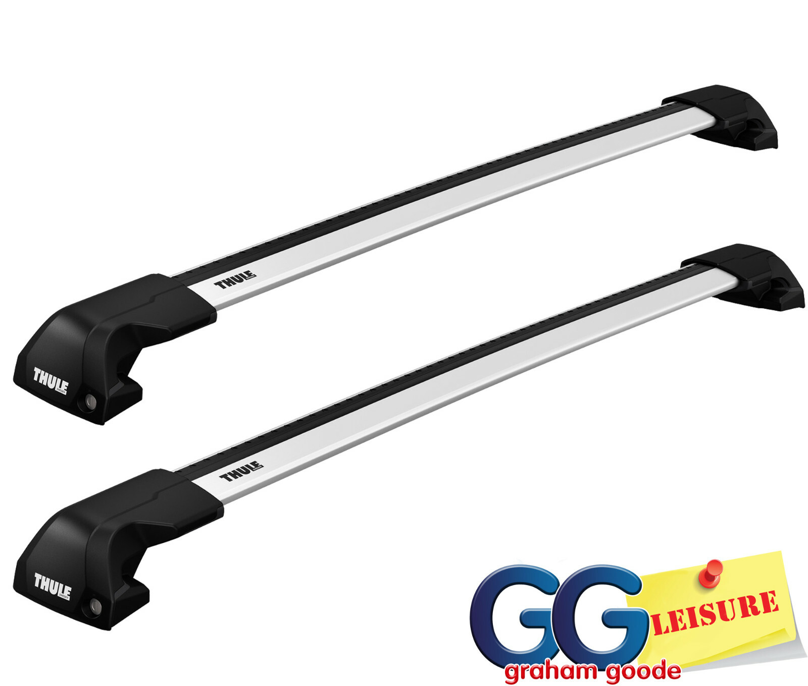 Thule Edge WingBars Roof Rack Bars | Land Rover Discovery 2017- onwards