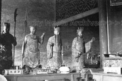 Dkk-51 Buddhist Temple Of 500 Genii Hualin, Canton, Guangzhou, China. Photo