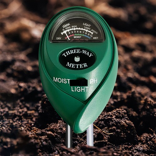 Digital PH Meter Soil Moisture Monitor Sunlight Tester 3 in 1 Garden Pot Plants - Picture 11 of 12