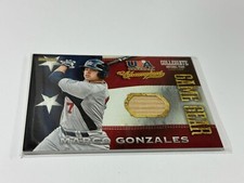 2013 USA Baseball Champions Game Gear Bats #6 Marco Gonzales