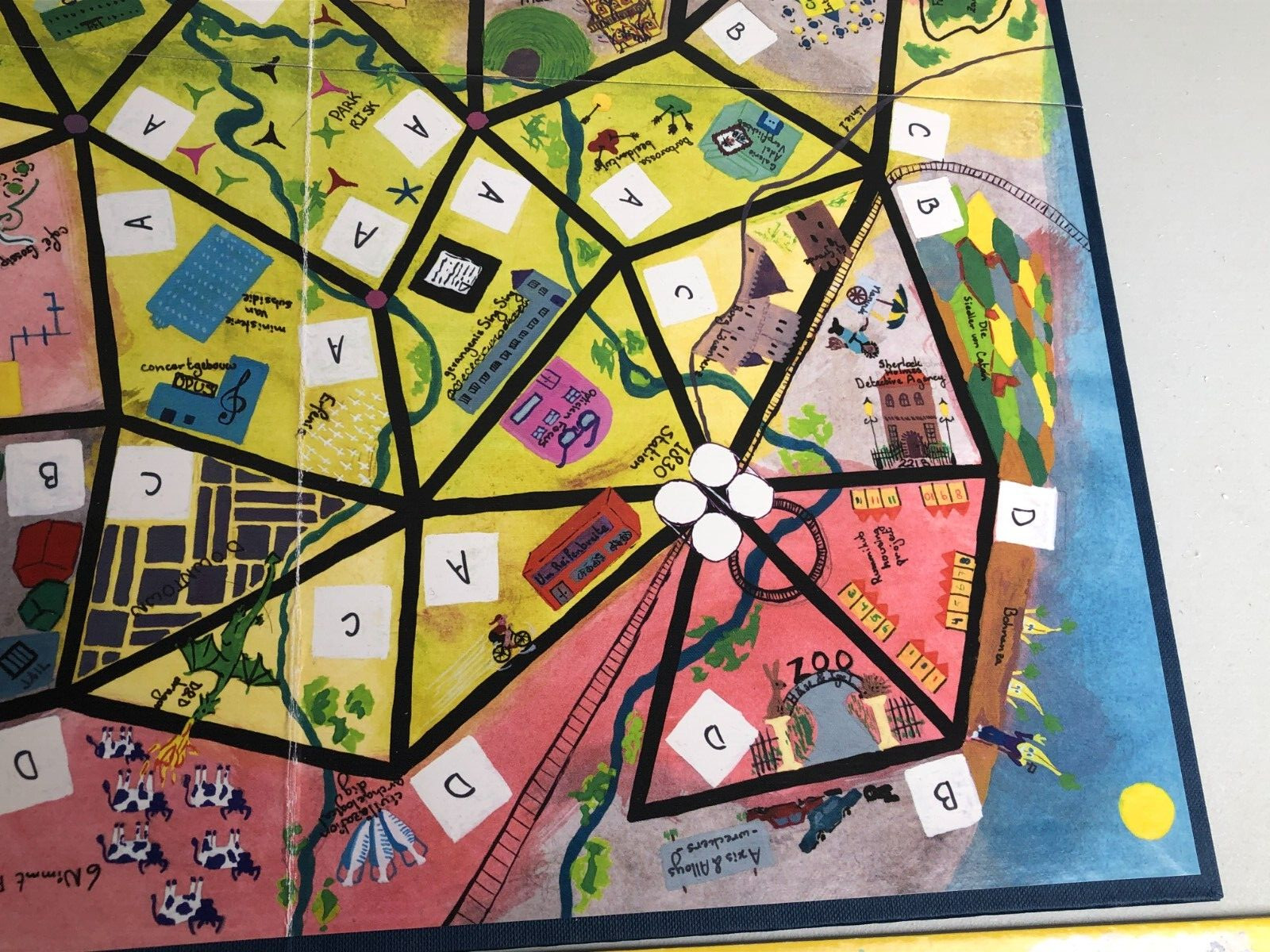 Bus Board Game Splotter 2001 Grail game VHTF worker placement lots of pics! EUC