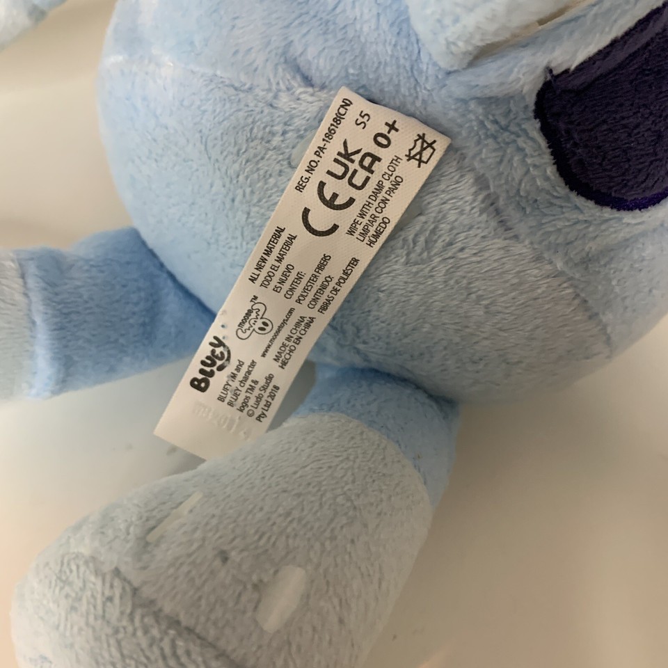 Bluey Plush 2018 Moose Toys Talking Soft Toy 13" Heeler Kids TV