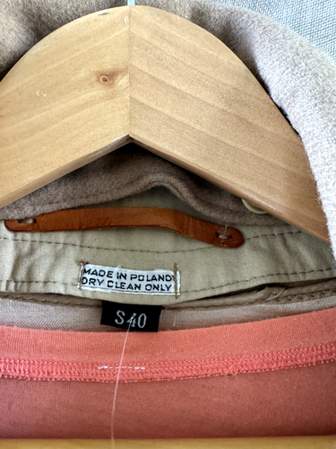 Gabardina para hombre para garbers de Bergamo talla pequeña 40 nueva sin etiquetas forro - Imagen 3 de 24