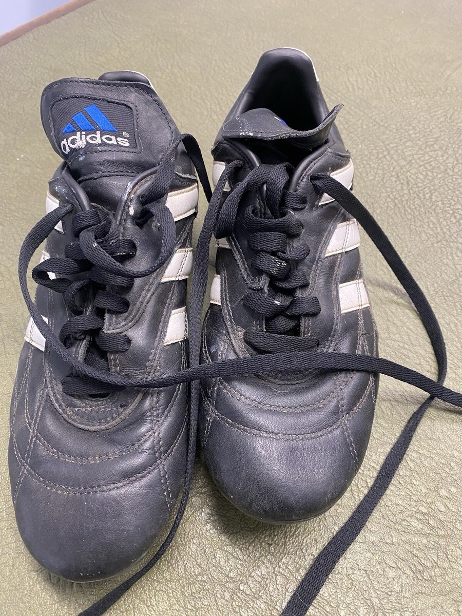 Vintage 1996 Adidas Classic Black White Predator Football Boots