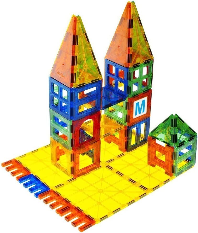 Magnet Tiles Magna Award Winning Building Magnetic toy 199/pc +