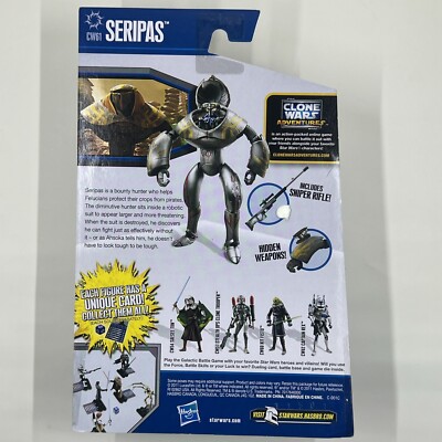 Hasbro Star Wars: The Clone Wars - Seripas #CW61 3.75