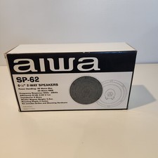 Aiwa SP-62 2 Way Speakers New