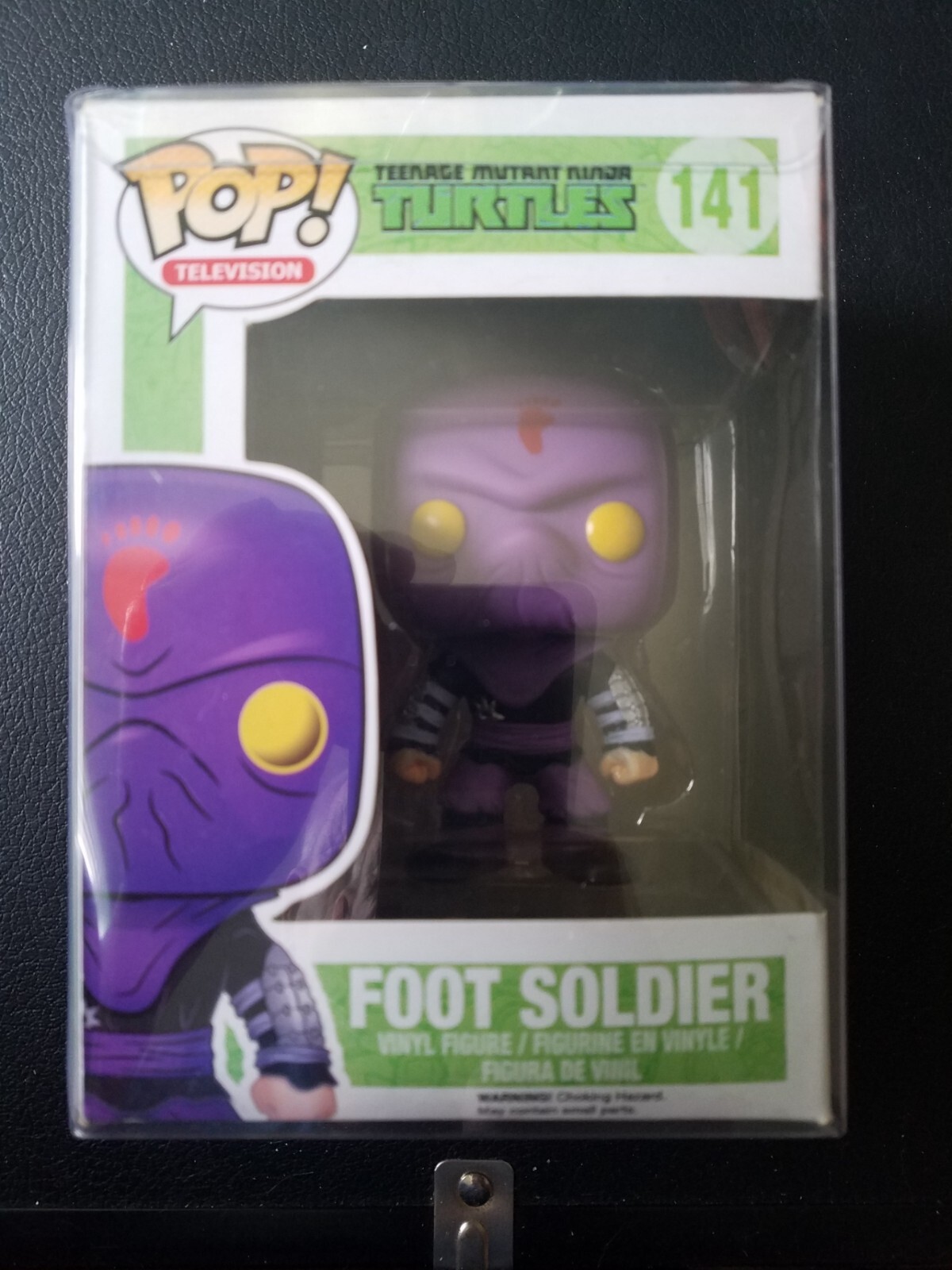 Funko Pop! Tv Teenage Mutant Ninja Turtles #141 Foot Soldier Vaulted