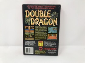 Double Dragon 1 - Nintendo NES - Complete In Box CIB - Excellent Condition !! 