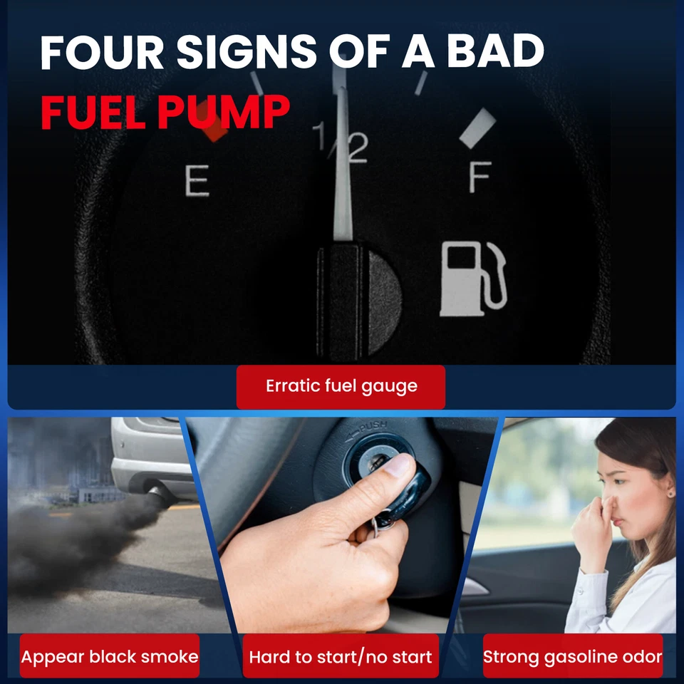 Bomba de combustible para BMW X1 128i 135i 323i 328i 330xi 335is 335xi L6 N52 Código de motor Foto 3 de 4