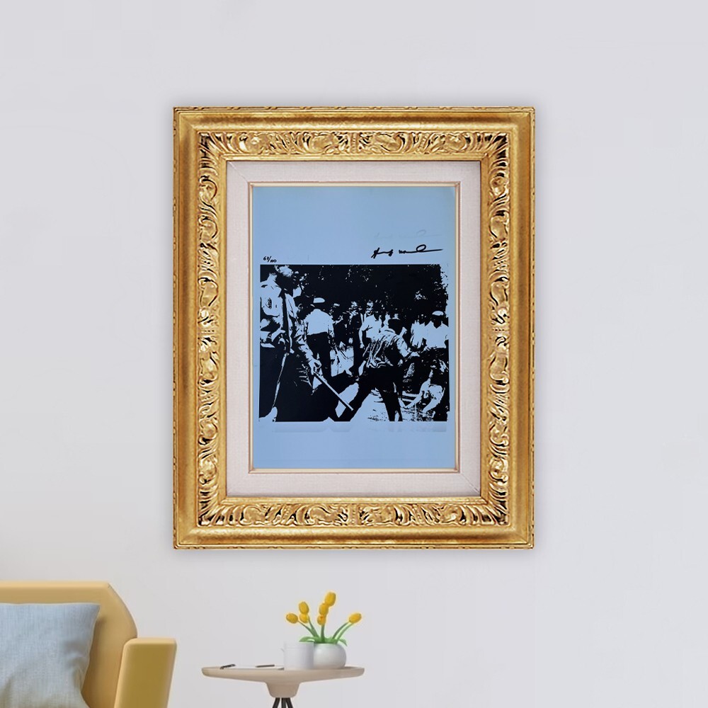 Andy Warhol Signed Original Lithograph with COA and Appraisal - $3,500 USD