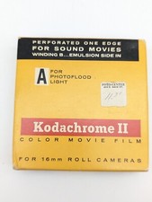 Kodak Kodachrome II Type A KA-455 16mm Movie Film, 100ft, Sealed, Expired 1968