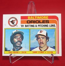 Baltimore Orioles Leaders 1982 Baseball Card TOPPS #426 EX-MT