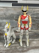 Figura de acción vintage Bandai 2003 Caballeros del Zodiaco Pegaso Seiya