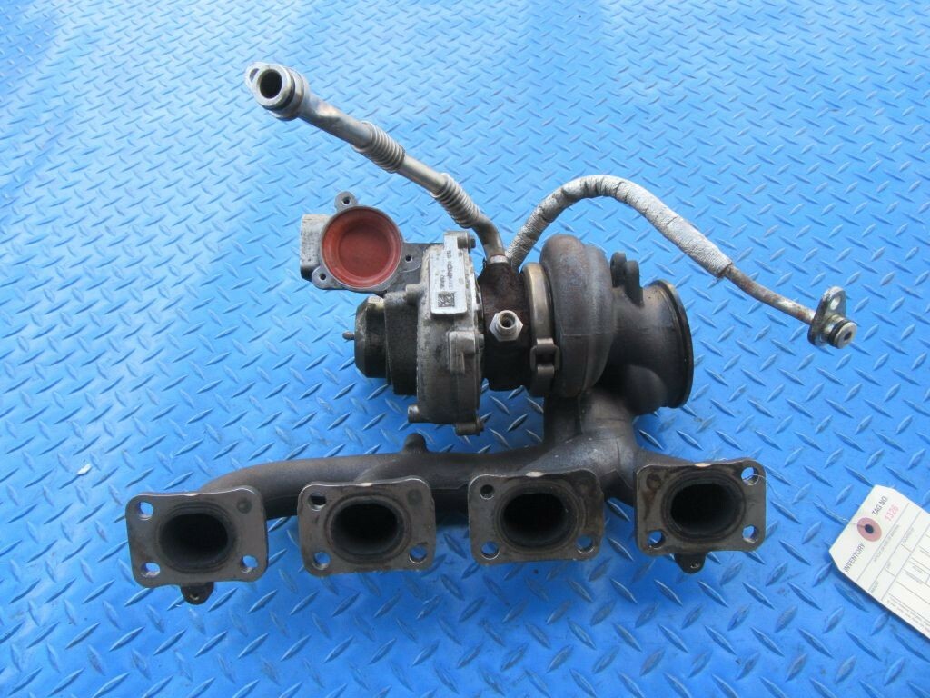 Maserati Quattroporte GTS left turbo exhaust manifold #1326