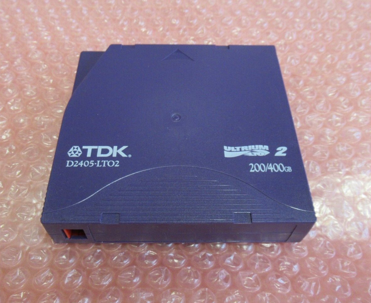 TDK D2405-LTO2 Ultrium LTO 2 200/400GB Data Cartridge Tape | eBay UK