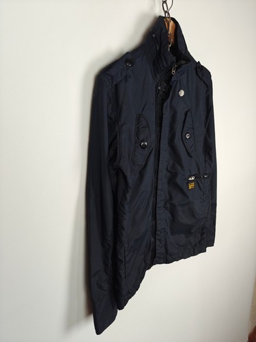 G Star RAW Marker Jacket Double Close Navy size M - Picture 6 of 12