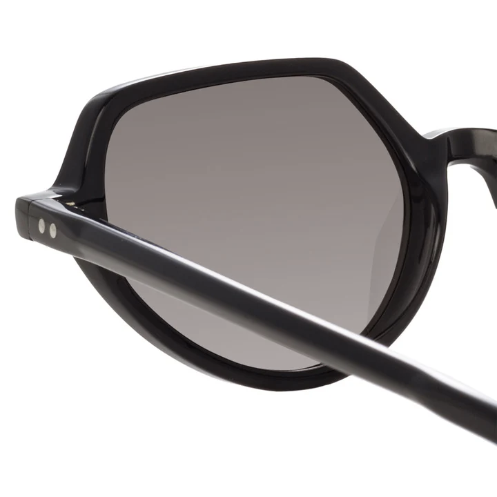 Dries Van Noten/Linda Farrow Fall 2018 Cat Eye Acetate Sunglasses