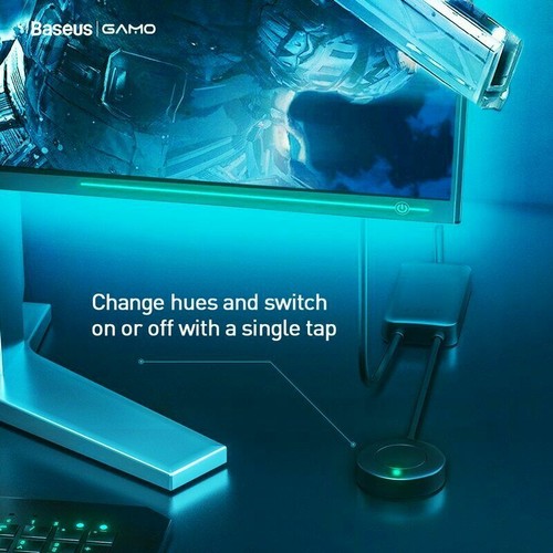 Baseus RGB Light Strip LED Gaming/Ambient Lights 5050 SMD Color 5ft (expandable) - Picture 6 of 8