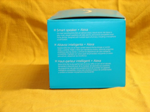 Amazon Alexa Echo Dot 5. Generation Bluetooth Smart Lautsprecher Glacier White Neu in OVP - Bild 4 von 5
