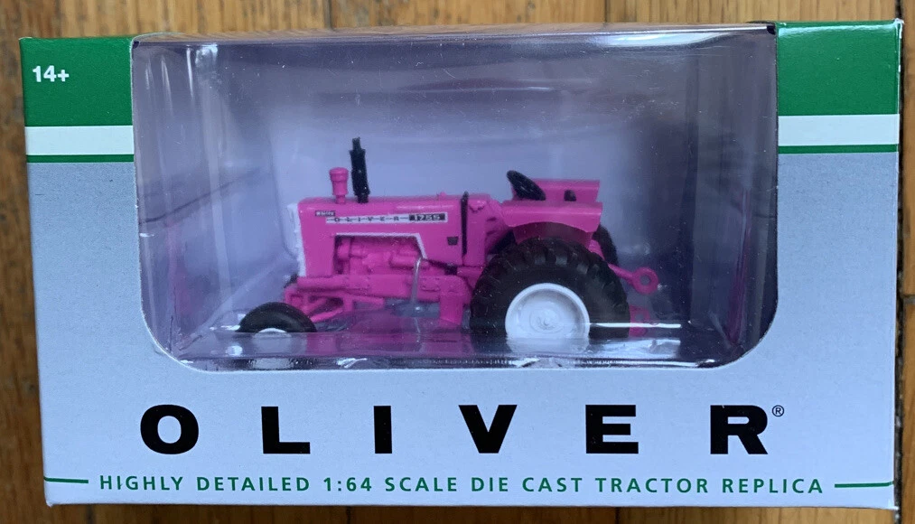 2019 SpecCast 1 64 OLIVER Model 1755 PINK Wide Front Tractor NIB
