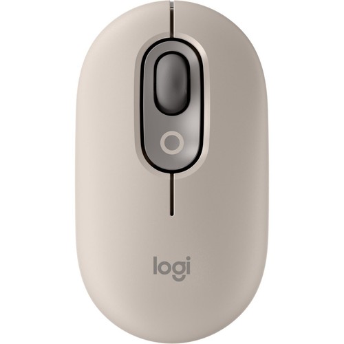Logitech POP Mouse with Emoji - Mist Sand - Picture 2 of 2