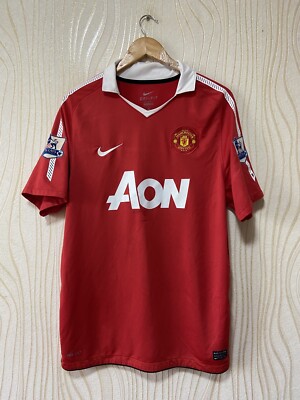 MANCHESTER UNITED 2010 2011 HOME FOOTBALL SHIRT SOCCER