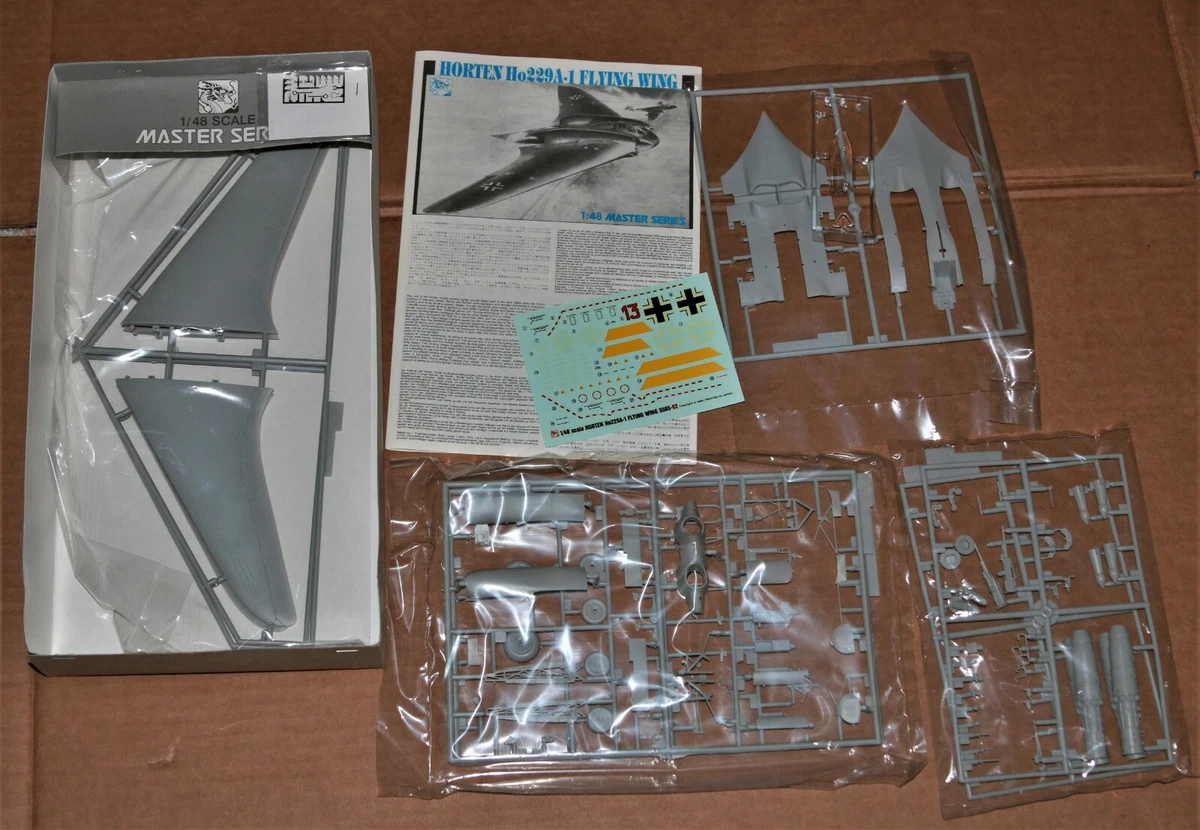 DML ⭐ 1/48 scale model kit HORTEN Ho 229A-1 flying wing - 5505 | eBay