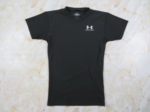 Men-s-Under-Armour-HeatGear-Short-Sleeve-Compression-Shirt-Black-Size-Medium