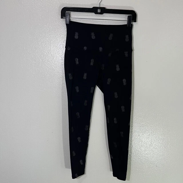 beyond-yoga pineapple print athletic leggings