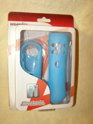 Gamefitz Silicon Case for PlayStation Move Controllers GF-993 - Blue - NEW