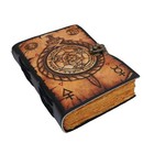 Witchcraft Supplies Grimoire Handmade Leather Journal Book of Shadows Magic