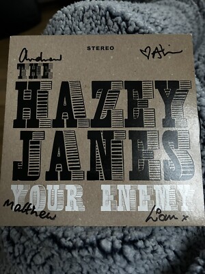 Hazey Janes - Your Enemy / Silly Games - 7'' Single HAND SIGNED MINT